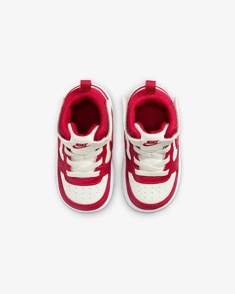 Nike Court Borough Mid 2 Baby Toddler Shoes. Nike AT